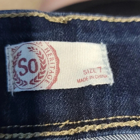 SO Heritage Blue Jeans with cuffs Boyfriend - Picture 8 of 10